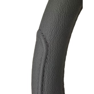 COUVRE VOLANT VAN 42CM CUIR NOIR 2