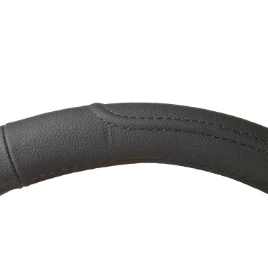 COUVRE VOLANT VAN 42CM CUIR NOIR