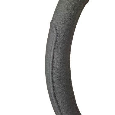 COUVRE VOLANT VAN 42CM CUIR NOIR