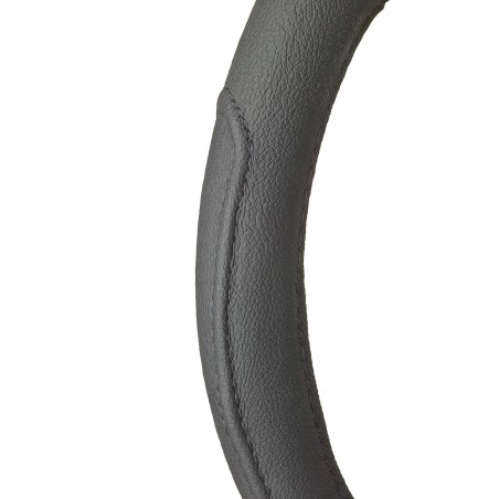 COUVRE VOLANT VAN 42CM CUIR NOIR