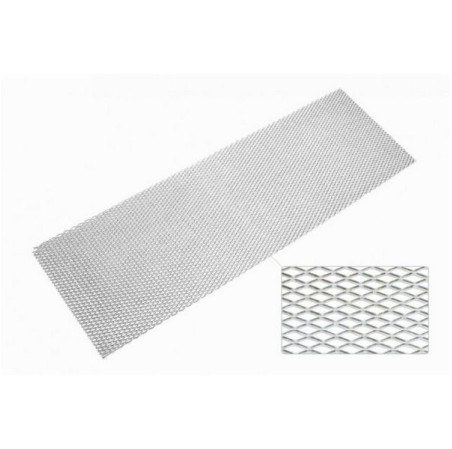 GRILLE ALU GRIS 130X30CM