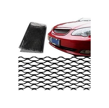 GRILLE ALU NOIR 130X30CM