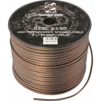 CABLE HP GZ BLACK 1.50 MM VENDU AU METRE