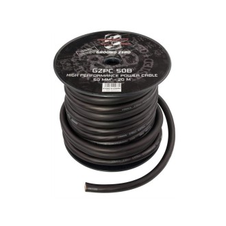 CABLE ALIM NOIR 20MM VENDU AU METRE