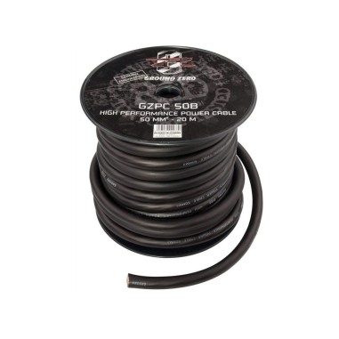 CABLE ALIM NOIR 20MM VENDU AU METRE