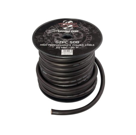 CABLE ALIM NOIR 20MM VENDU AU METRE