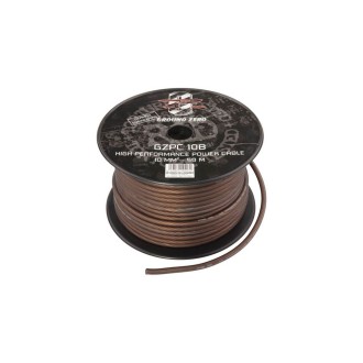 CABLE ALIM NOIR 10MM GZ VENDU AU METRE