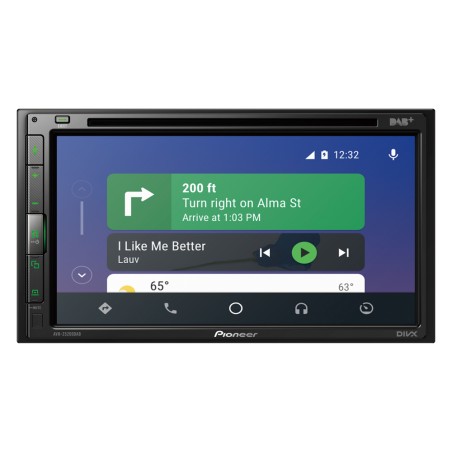 AVH-Z5200DAB AUTORADIO 2 DIN CD DVD USB BLUETOOTH 6.8 POUCES PIONEER