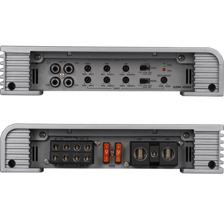 GZRA4230 AMPLIFICATEUR GROUND ZERO 4 CANAUX 1100W MAX 