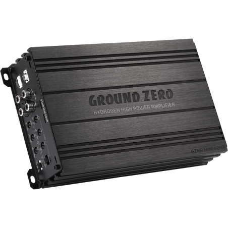 GZHA MINI FOUR AMPLIFICATEUR TAILLE MINI 4 CANAUX GROUND ZERO