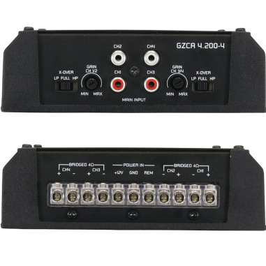 GZCA4.200-4 AMPLIFICATEUR COMPACT GROUND ZERO 4...