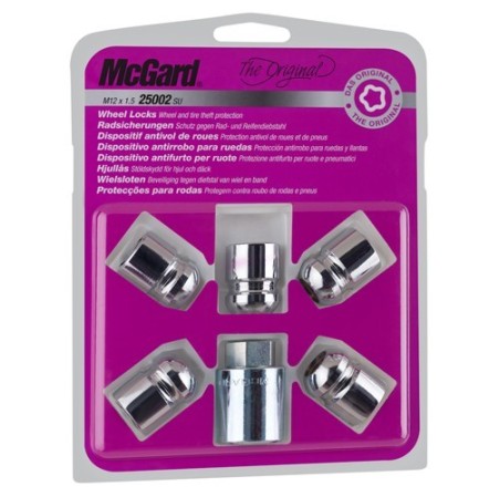 5 ECROU ANTIVOL MC GARD  12X1.50 19