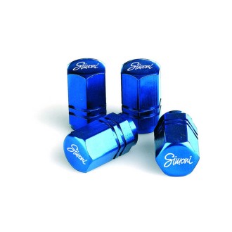 CAPUCHONS VALVES HEXAGONAL BLEU