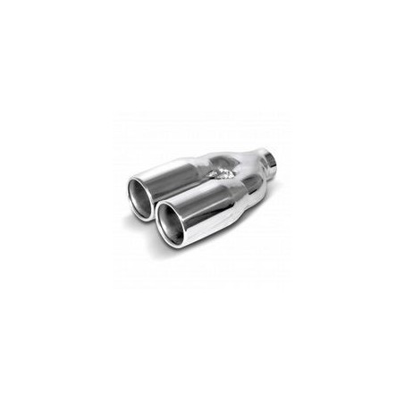 EMBOUT ECHAPPEMENT 2X100 DIAM 58