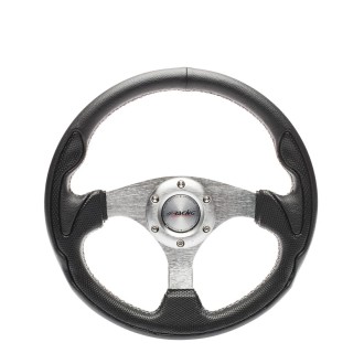 VOLANT INTERLAGOS CUIR NOIR 32CM