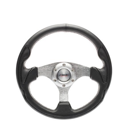 VOLANT INTERLAGOS CUIR NOIR 32CM