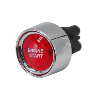 BOUTON STARTER ECLAIRAGE ROUGE  2