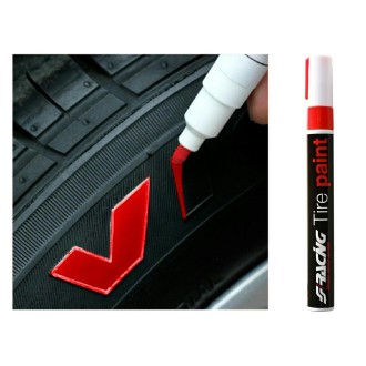 STYLO PEINTURE PNEU ROUGE