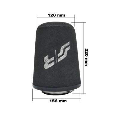 FILTRE A AIR MOUSSE DIAM 90MM