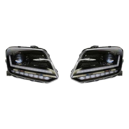 PHARE VW AMAROK FULL LEDS  FOND NOIR