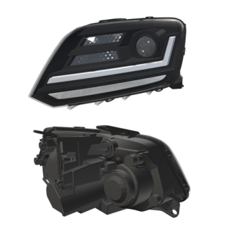 PHARE VW AMAROK FULL LEDS  FOND NOIR 2