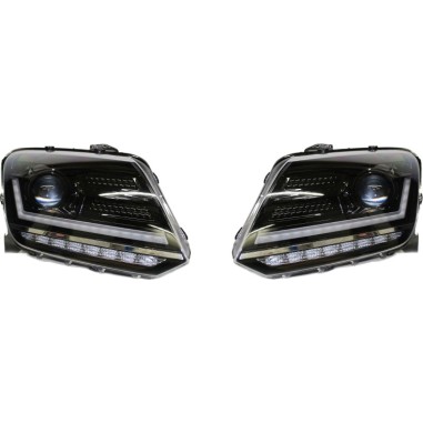 PHARE VW AMAROK FULL LEDS  FOND NOIR