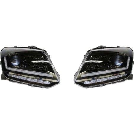 PHARE VW AMAROK FULL LEDS  FOND NOIR