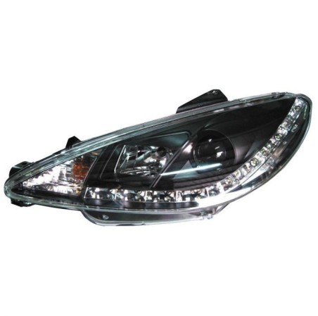 PHARE DEVIL EYES PEUGEOT 206 BLACK