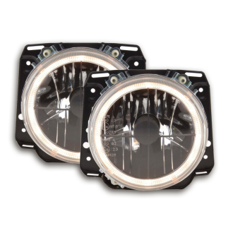 PHARES ANGELS EYES VW GOLF 1 ET 2  FOND NOIR