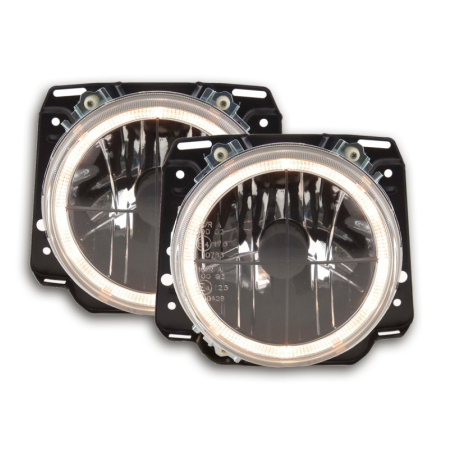 PHARES ANGELS EYES VW GOLF 1 ET 2  FOND NOIR