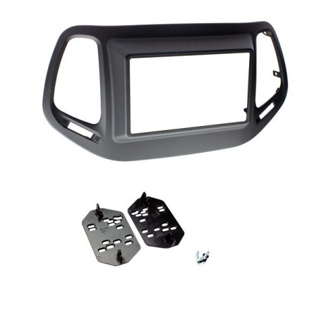 SUPPORT RADIO 2 DIN JEEP COMPASS 17