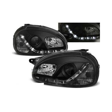 PHARES DAYLINE OPEL CORSA B BLACK