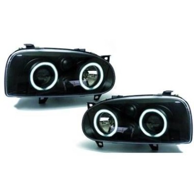 PHARE ANGELS EYES NOIRS CCFL VW GOLF 4