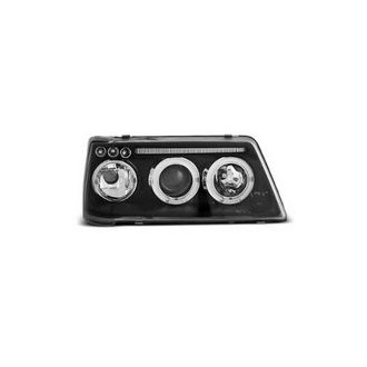 PHARE ANGELS EYES NOIR 2 ANNEAUX PEUGEOT 205