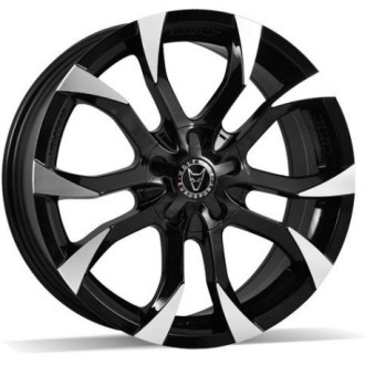 4 JANTES ASSASSIN 7X17 4X100 NOIRES POLIES