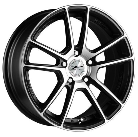 4 JANTES RAFAL BS 4X100 6.5X15 NOIRES POLIES