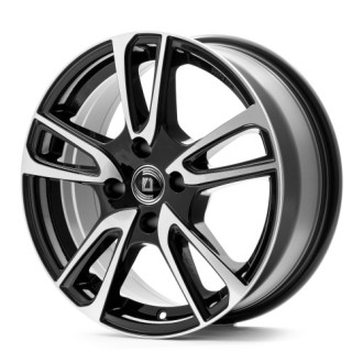 4 JANTES ASTRAL 17X7 4X100 ET 40 NOIRES POLIES
