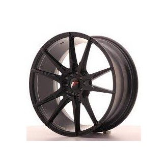 4 JANTES JR21 17X8 5X100/114 ET35 NOIRES MATT