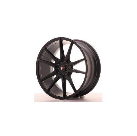 4 JANTES JR21 17X8 5X100/114 ET35 NOIRES MATT