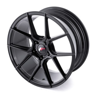 4 JANTES JR30 17X8 5X100 ET20 NOIRES MATT