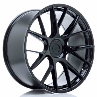 4 JANTES JR42 19X8.5 5X112 ET45 NOIRES BRILLANT