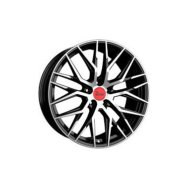 4 JANTES MAM RS4 NOIR POLI 5X112 17X7