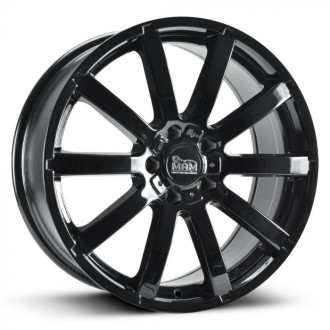 4 JANTES MAM W3 7X17 4X108 ET20 NOIR BRILLANT