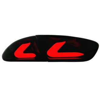 FEUX ARRIERE A LEDS CELIS NOIRS POUR SEAT LEON APRES 2009
