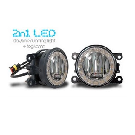 FEUX DIURNES A LEDS UNIVERSEL ANTIBROUILLARD