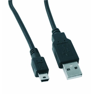 CABLE USB-MALE - MINI USB MALE 