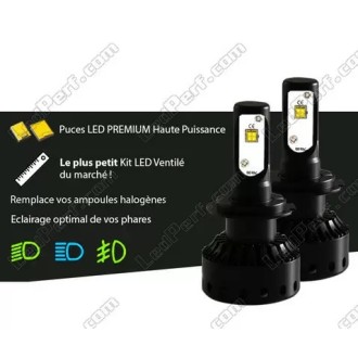 KIT AMPOULES LEDS H7 VENTILEES TM