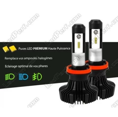 KIT AMP LED HAUTE PUISSANCE H8 H9 H
