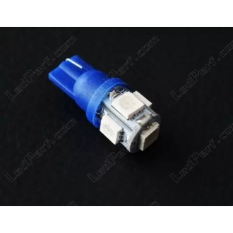 AMPOULE LED T10 XTREM HP BLEUE W5W