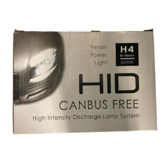 KIT XENON CANBUS H4 BI 6000K